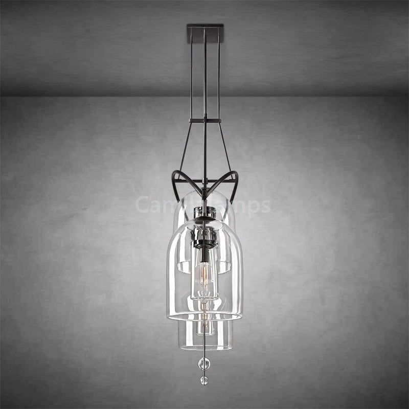 Fulcrun Linear Chandelier 73" 3 - Lights - Camilalamps - WEP - 0