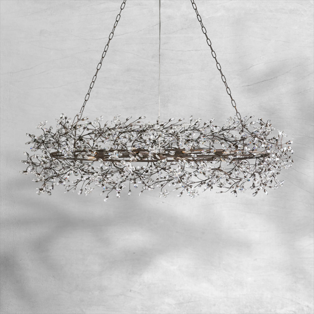 Fiore Oval Chandelier 62''74'' - Camilalamps - CA - 636H721