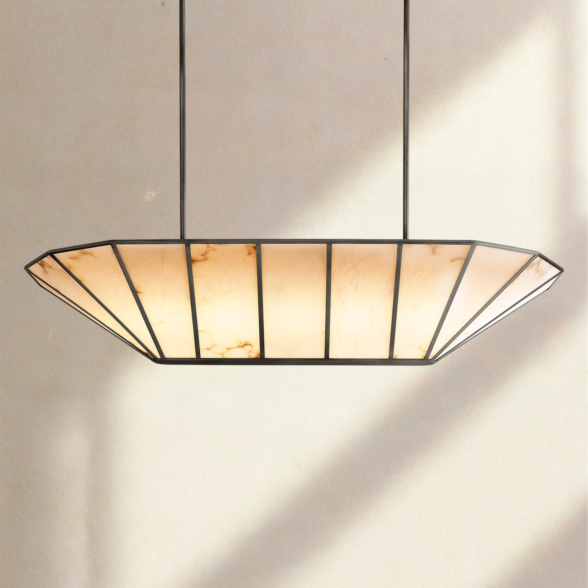 Lucette Linear Chandelier 52" 74" - Camilalamps - CA-Lucette-Linear-2