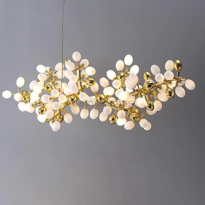Modern Artistic Linear Grape Chandelier - Camilalamps - CA - 0021