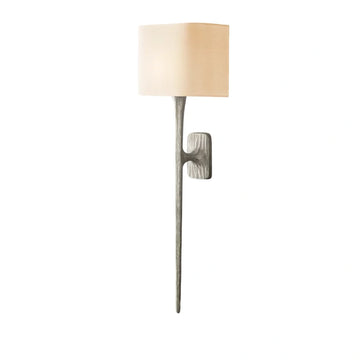 Thaddeas Shaded Hand - Forged Metal Grand Sconce - Camilalamps - CA - RH - PEN - 2552601