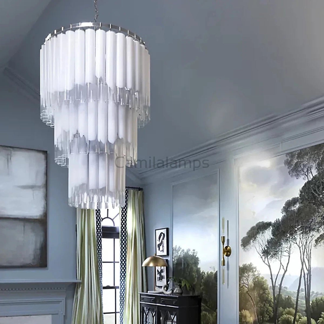 Morna 3 - Tier Round Chandelier 31" - Camilalamps - CA - AR2023 - R047853
