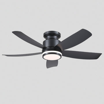Recessed Remote Control Ceiling Fan Light 41" - Camilalamps - CA - 8233 - 41CB - 5D
