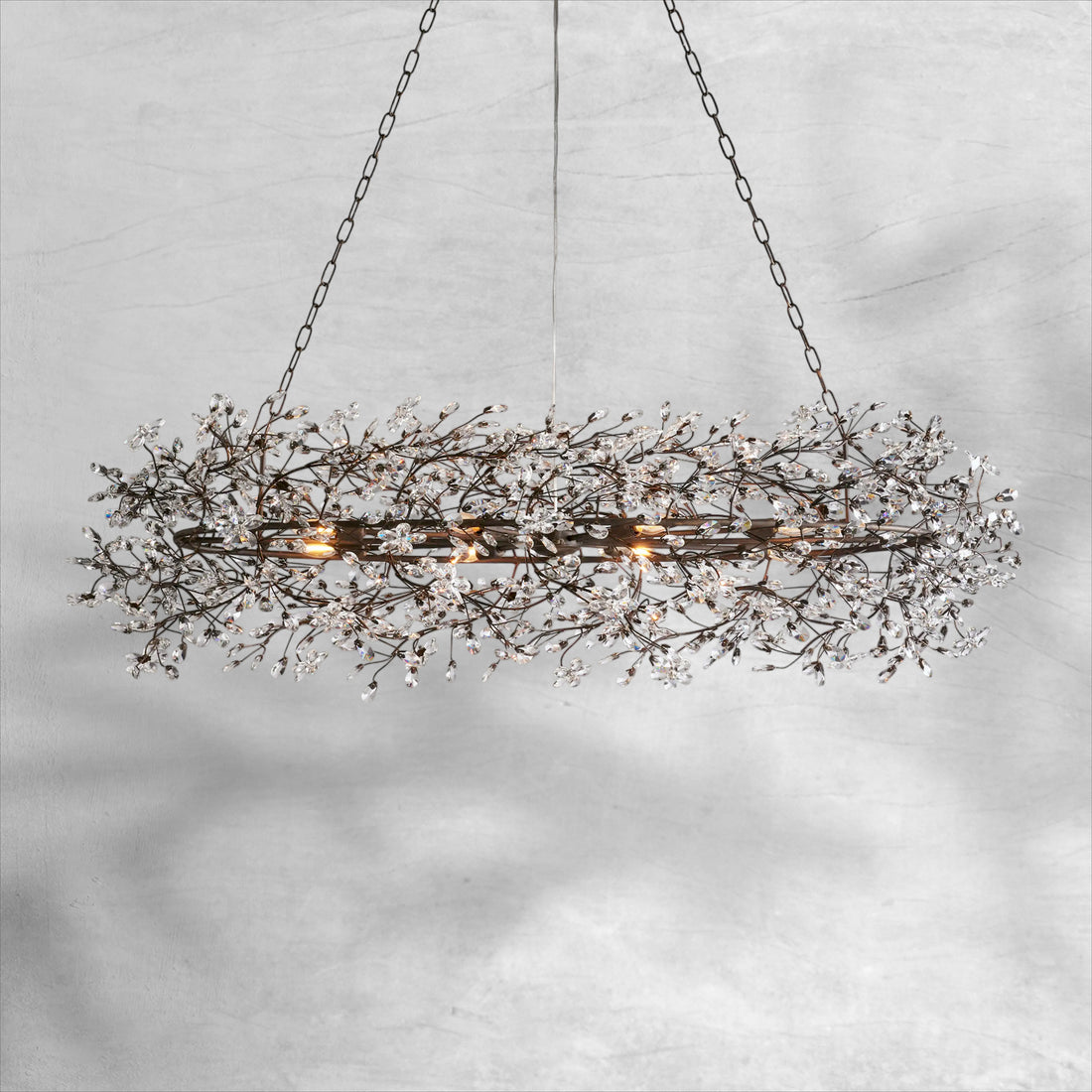 Fiore Oval Chandelier 62''74'' - Camilalamps - CA - 636H721
