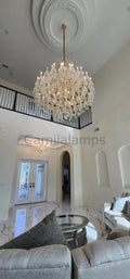 Empire candlestick Royal Crystal chandelier 60” - Camilalamps - EMP - 3