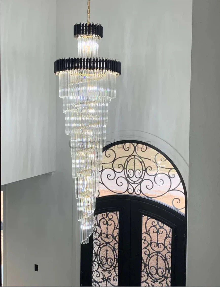 Cyrus Multiple Tier Crystal Chandelier - Camilalamps - CA - A - 569