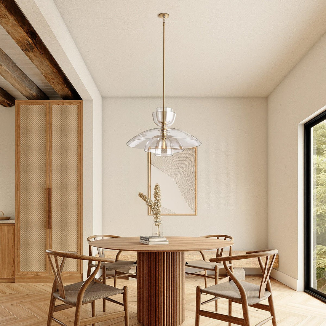 Blum Glass Cloche Grand Pendant - Camilalamps - CA - CH6031