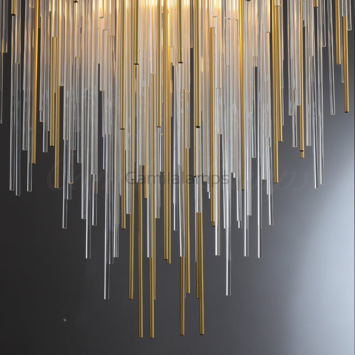 Mava Luxury Blown Glass Chandelier For Living Room Dining Room - Camilalamps - CAM1214