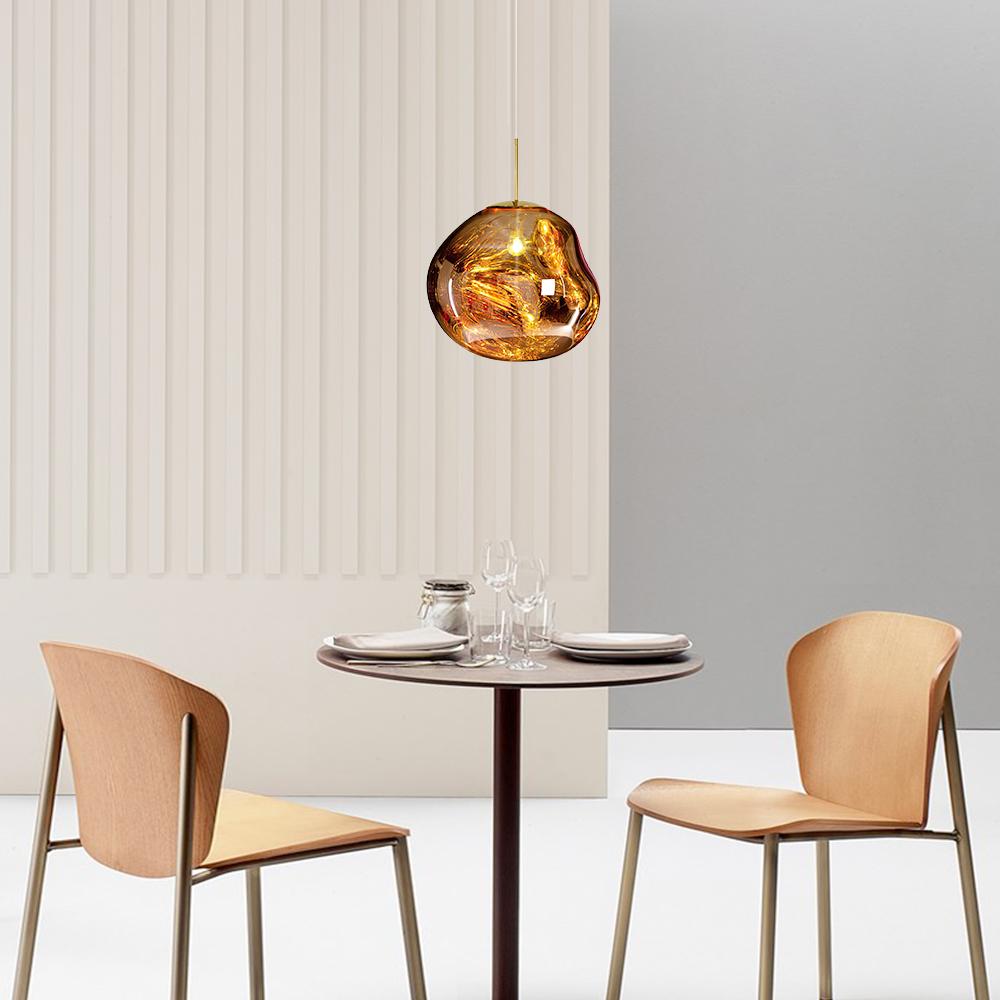 Custom Lava Glass Chandelier - Camilalamps - CA - CZLAVA - 4