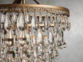 Anabella Round Chandelier 17''23''H - Camilalamps - CA - 2036H0341