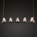 Paricia Glass Linear Chandelier 49