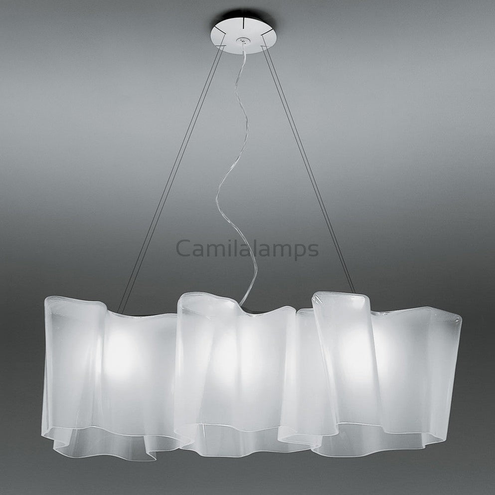 Logico Triple Linear Chandelier 15.75"W - Camilalamps - log15 - 1