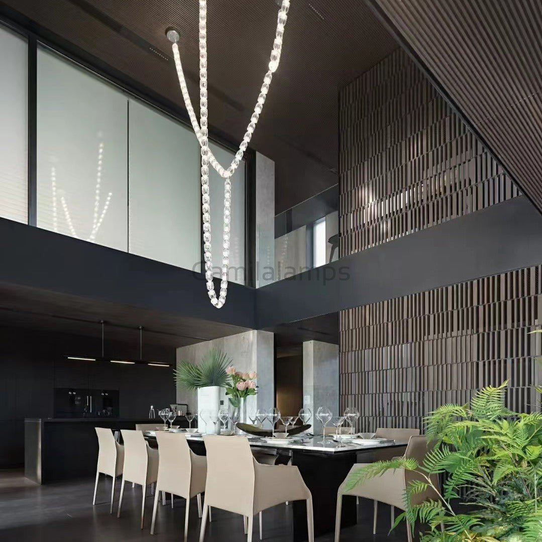 Modern Collier LED Pendant/Chandelier - Camilalamps - CO - P262