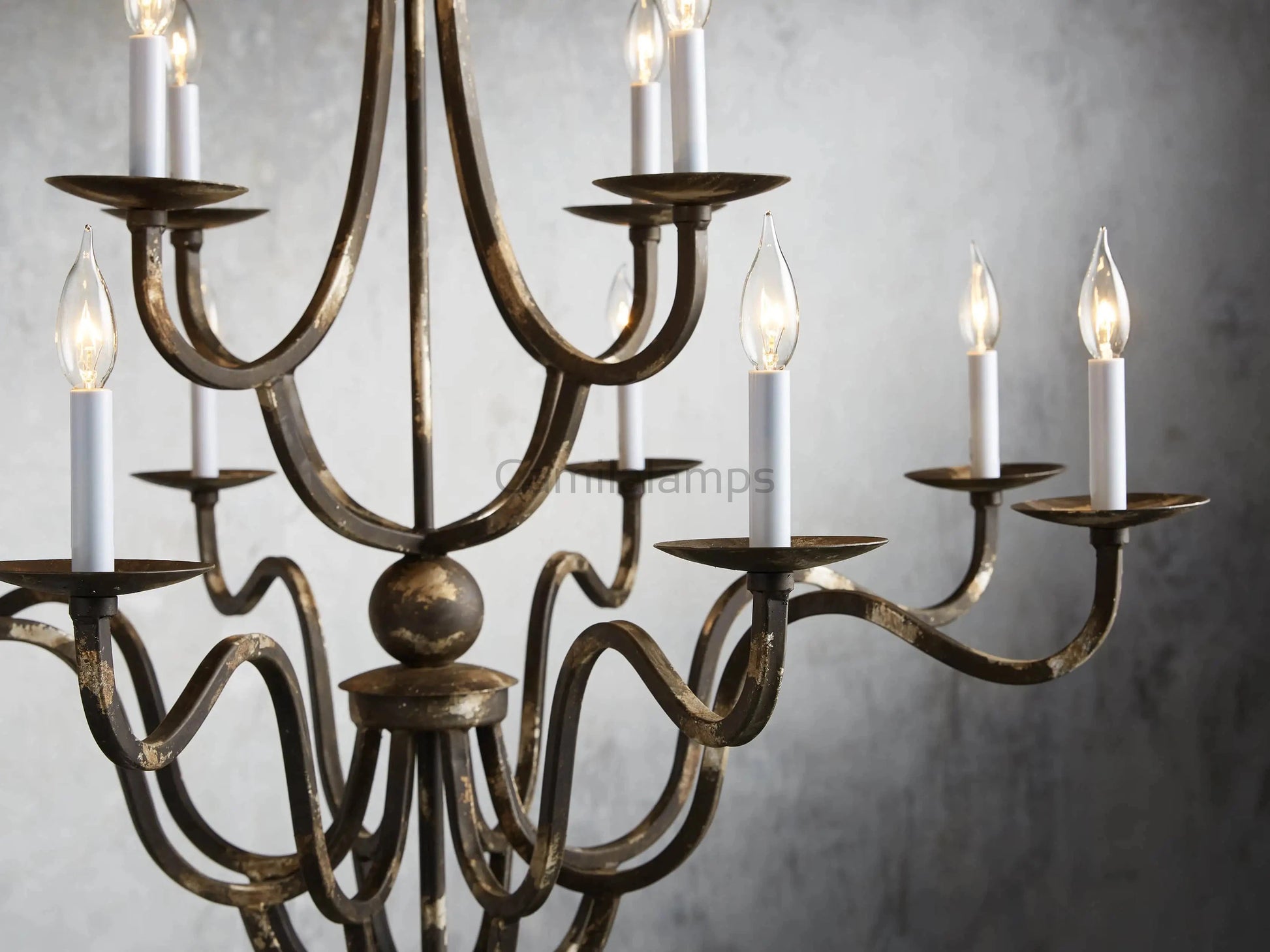 Grand 12 Light Chandelier - Camilalamps - CA - 636H0362