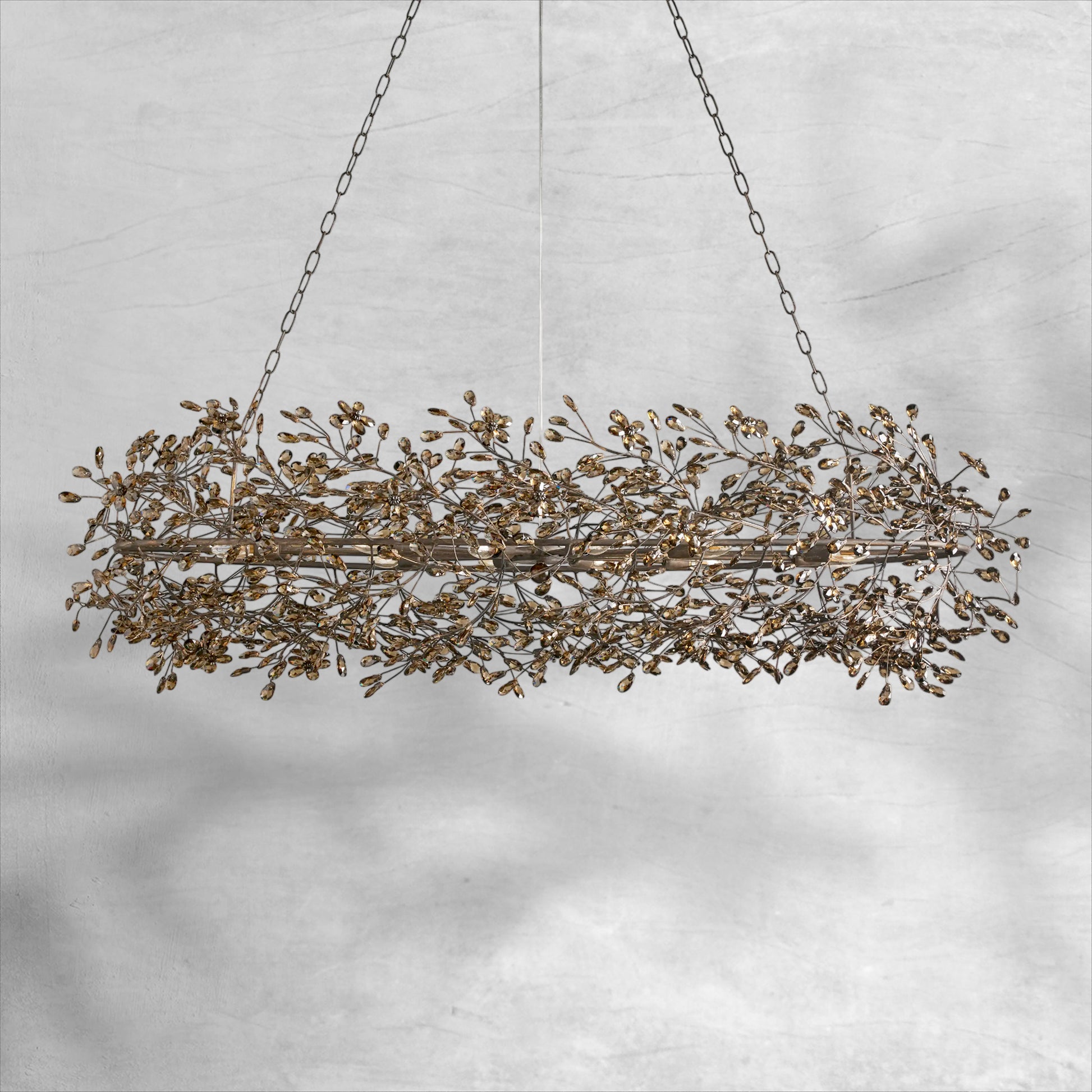 Fiore Oval Chandelier 62''74'' - Camilalamps - CA - 636H721