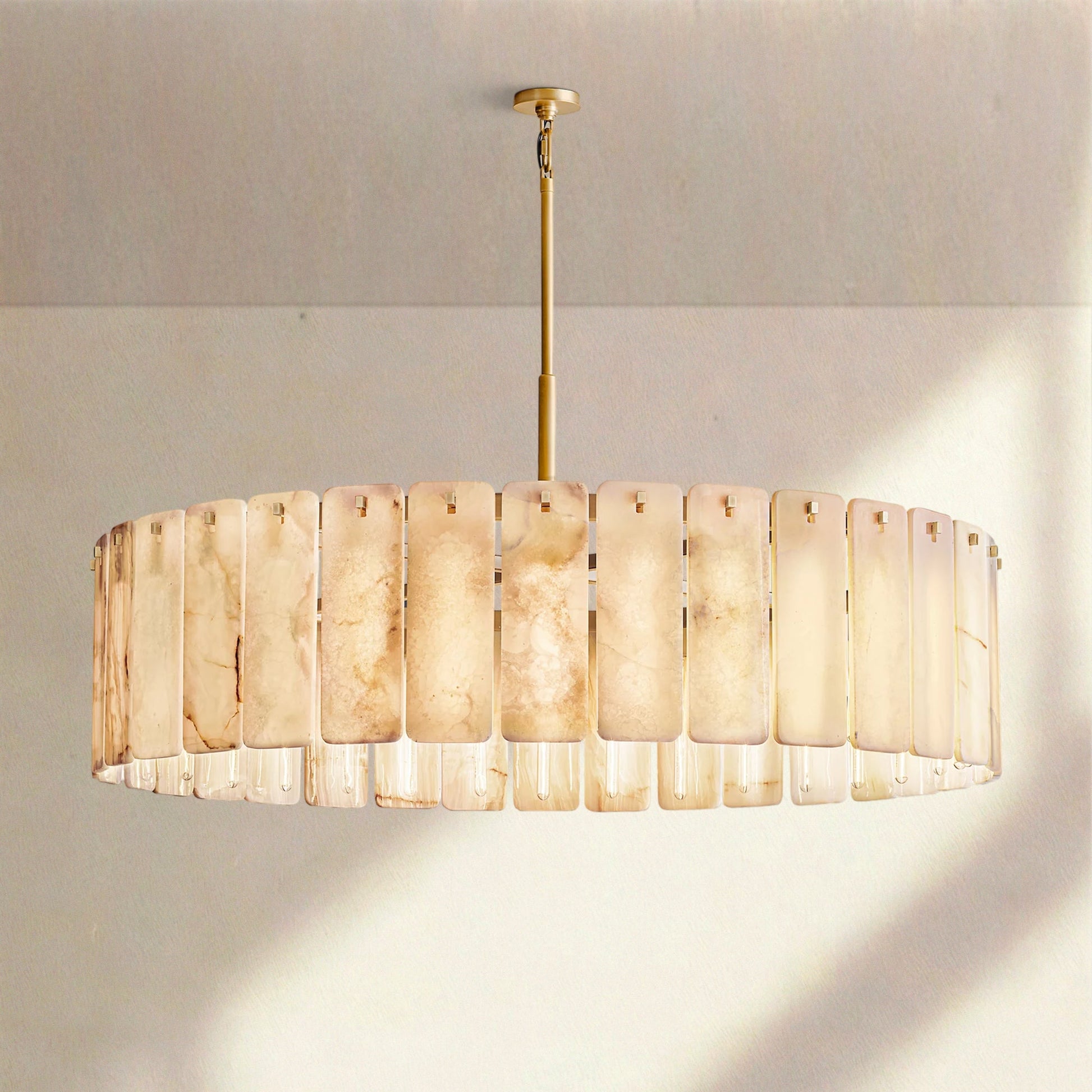 Calametta Onyx Round Chandelier 36" 48'' 60'' - Camilalamps - CA-CALA-Round-5