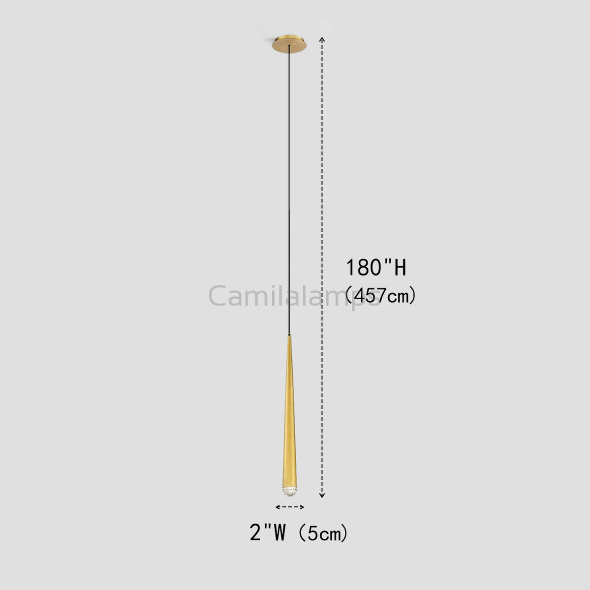 Alren Round Tubular Pendant Chandelier - Camilalamps - CA - LI2024 - C5602