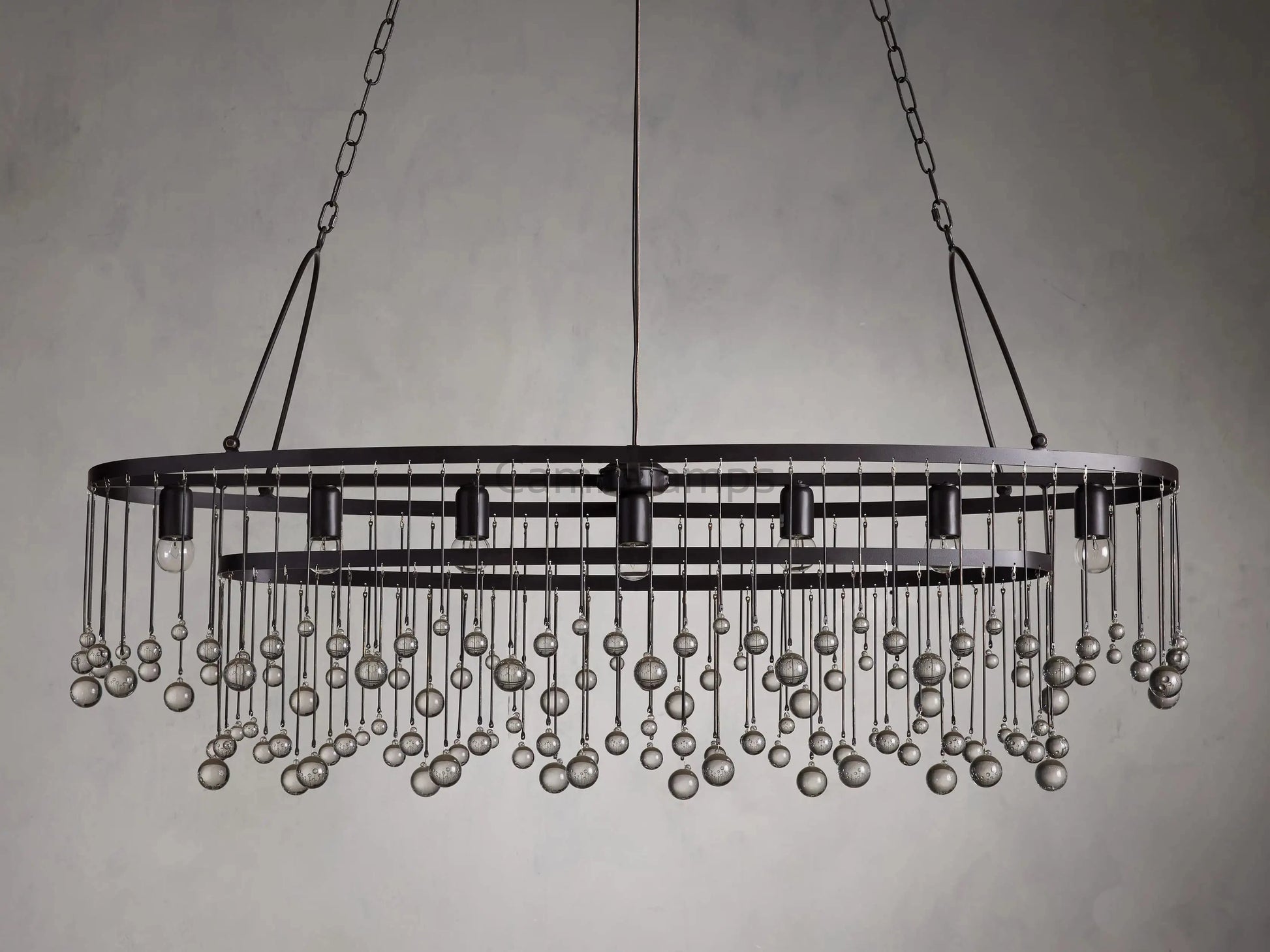 Aubrey 7 Light Oval Chandelier - Camilalamps - CA - 636H422