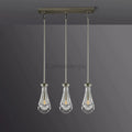Raindrop 3 - Light Rod Rectangular Chandelier - Camilalamps - CA - RA2023 - C1243