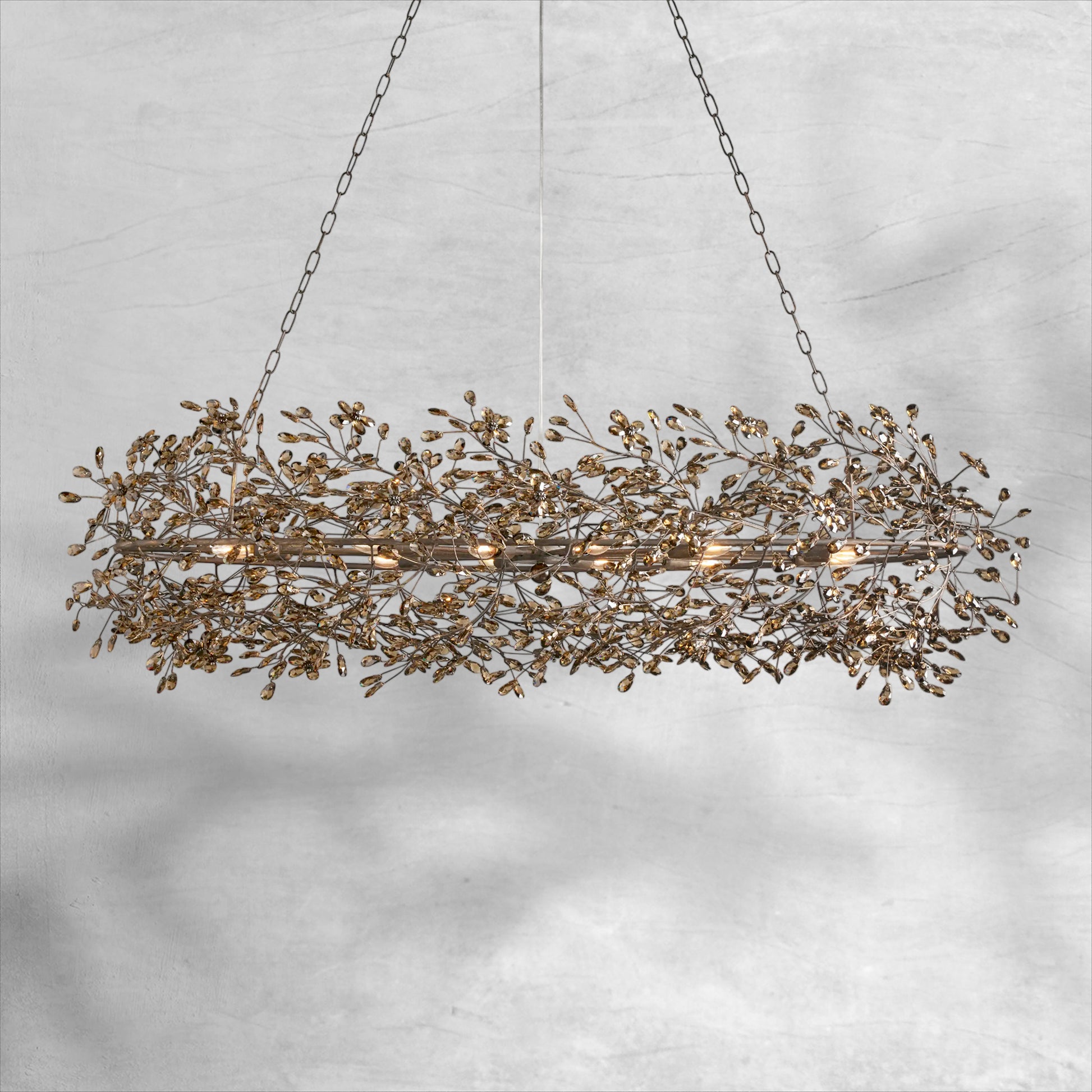 Fiore Oval Chandelier 62''74'' - Camilalamps - CA - 636H721