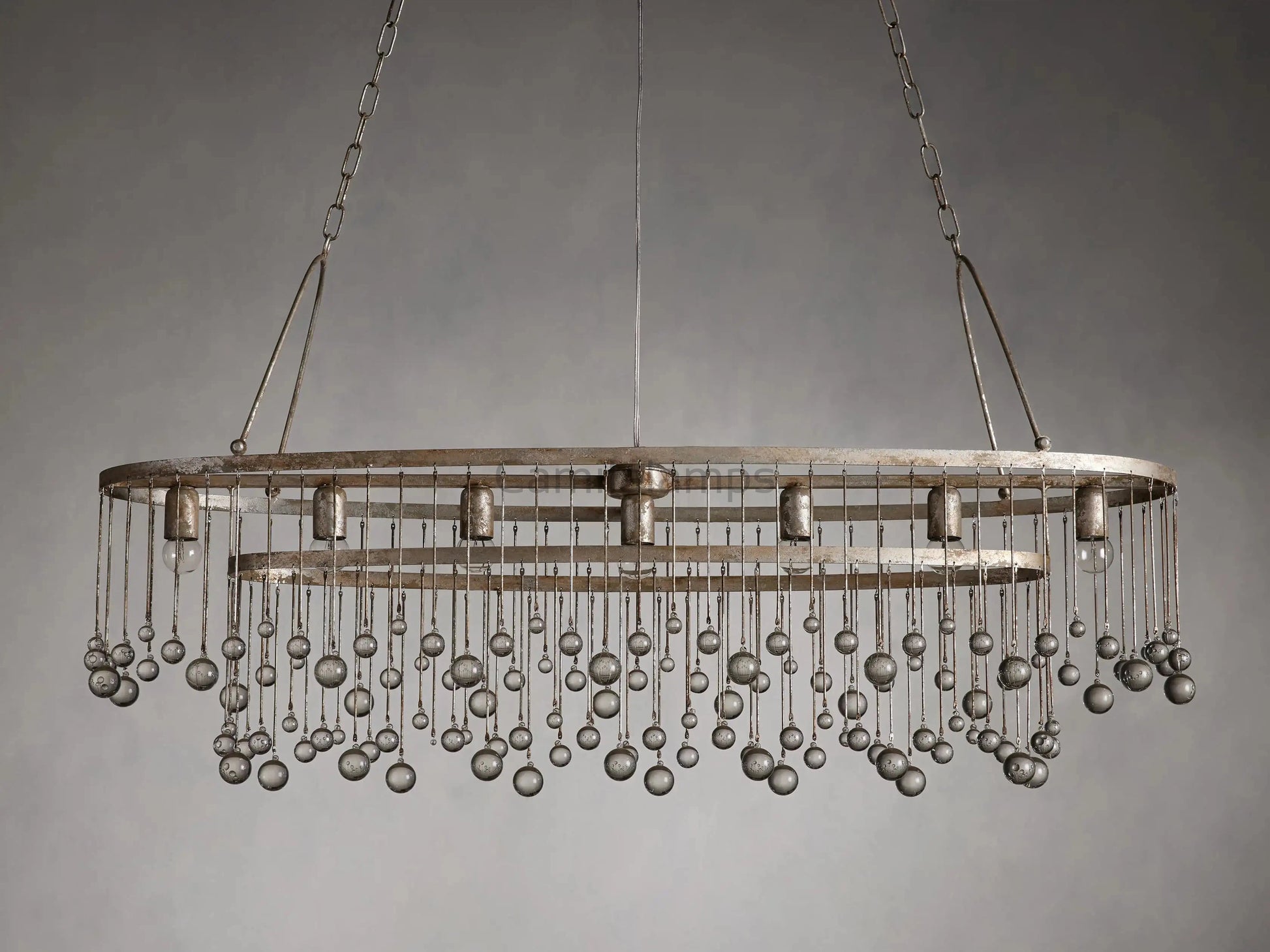 Aubrey 7 Light Oval Chandelier - Camilalamps - CA - 636H422