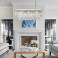 Falria 3 - Tier Crystal Rectangular Chandelier - Camilalamps - CA - LI2024 - C5709