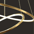 Multi Rings Modern Staircase Chandelier - Camilalamps - ILM0374