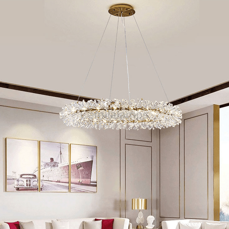 Postmodern Ring Crystal Chandelier - Camilalamps - ILM0637