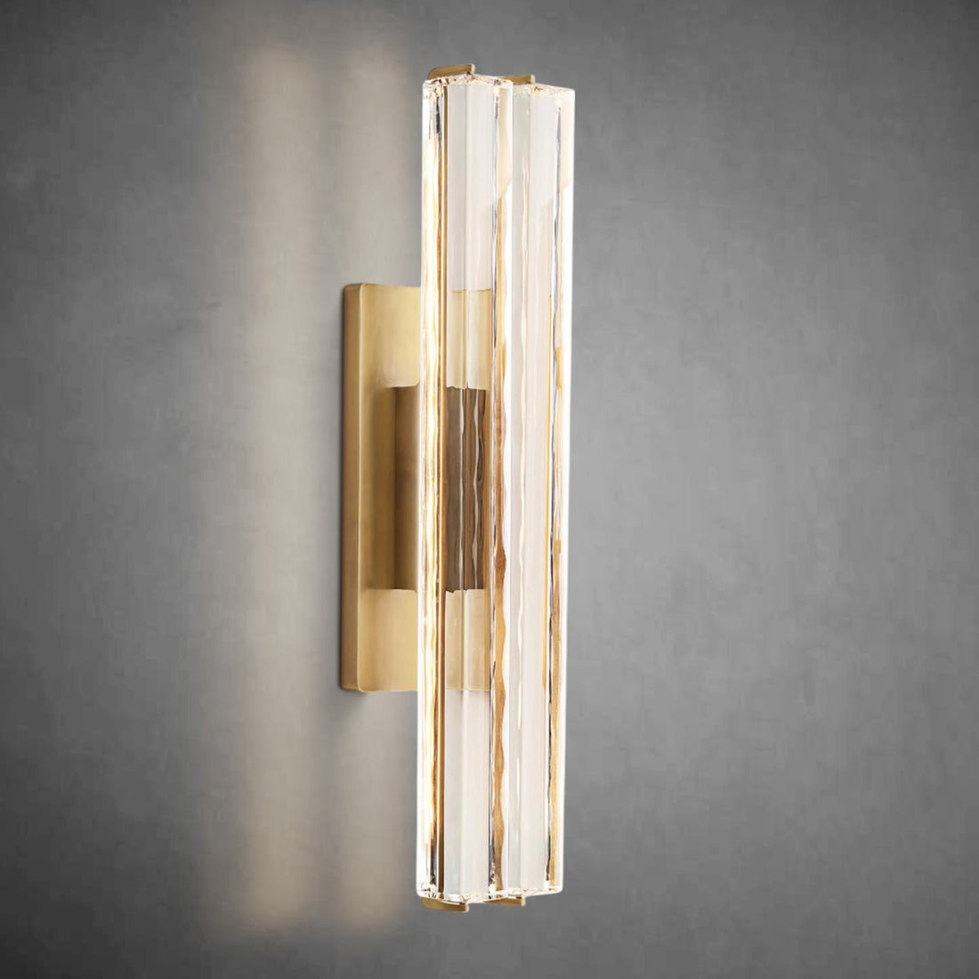 Aurivox Crystal Double Sconce - Camilalamps - CA - CH - 3353