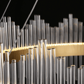 Skylar Oval Glass Chandelier For Dining Room - Camilalamps - ILM0606