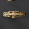 Clemo Island Gold Chandelier In Stainless Steel - Camilalamps - ILM0622