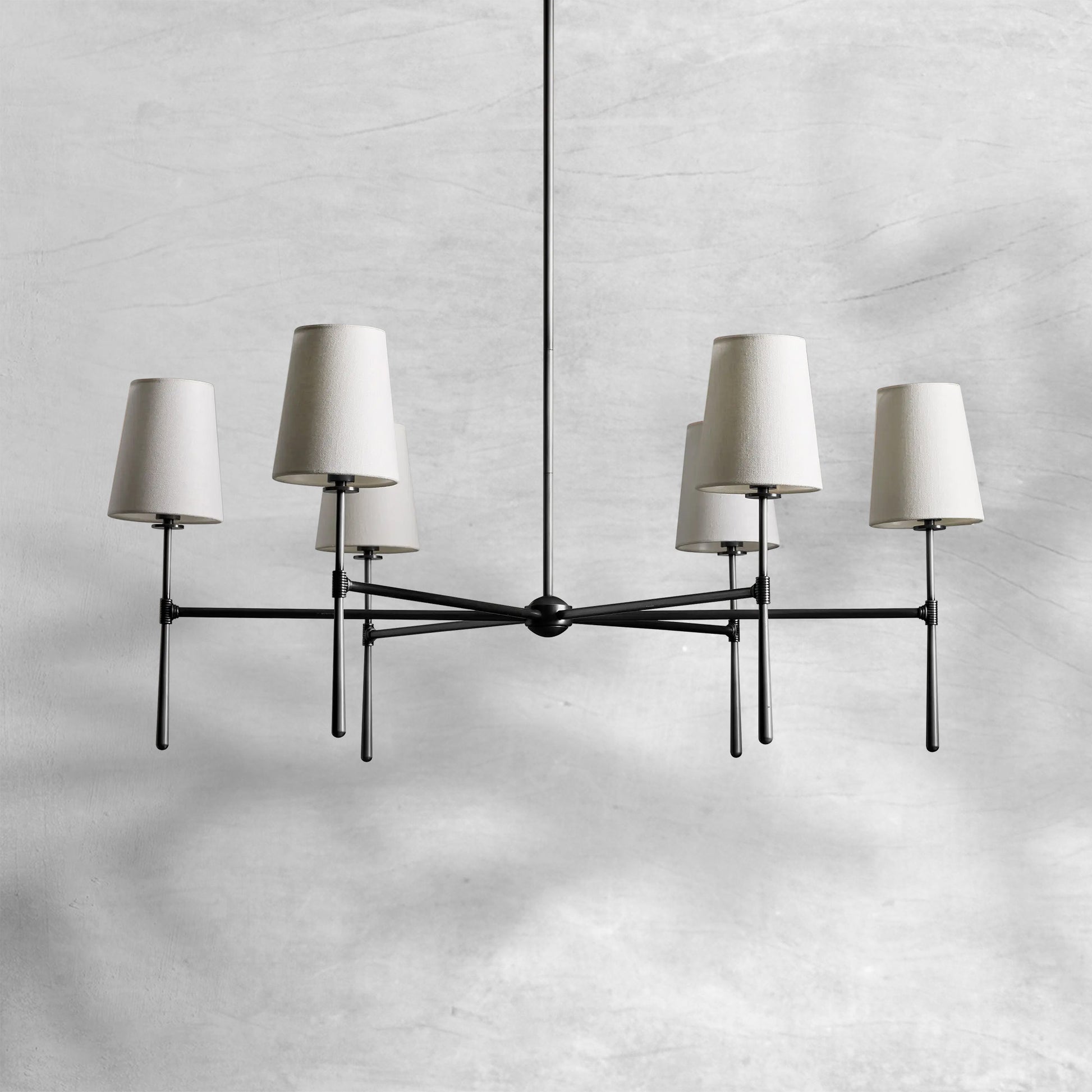 Rhodes Round Chandelier 4/6 Light - Camilalamps - CA - 10031H7