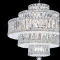 Modern Luxury Layered Crystal Chandelier - Camilalamps - ILM0670