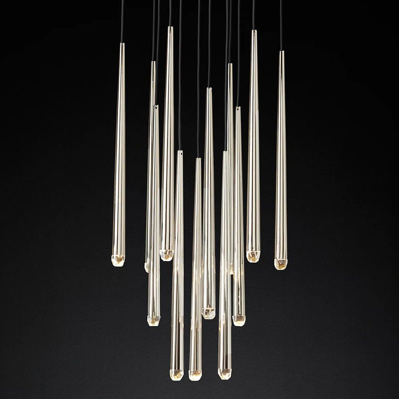 Aquitain Round Chandelier 18", 24", 30", 48", Staircase Light - Camilalamps - CAM1249