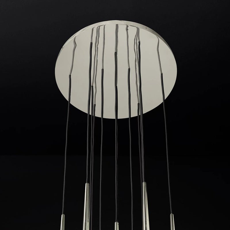 Aquitain Round Chandelier 18", 24", 30", 48", Staircase Light - Camilalamps - CAM1249