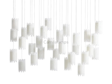 Gianna Rectangular Chandelier 15/30 Light
