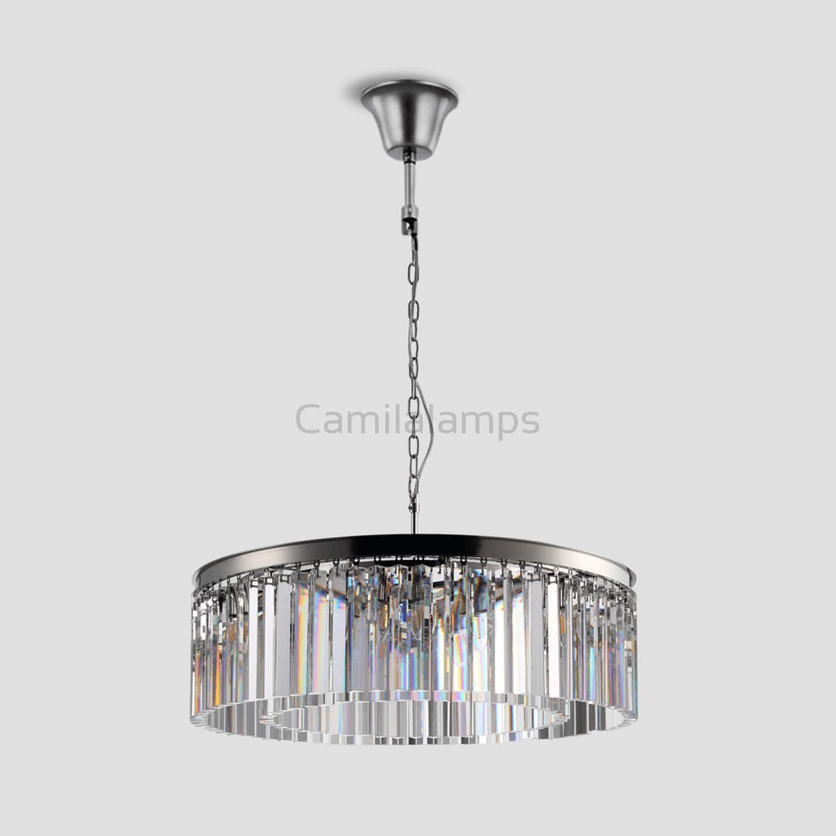 Falria 1 - Tier Crystal Round Chandelier - Camilalamps - VSL - CUST2024 - 246