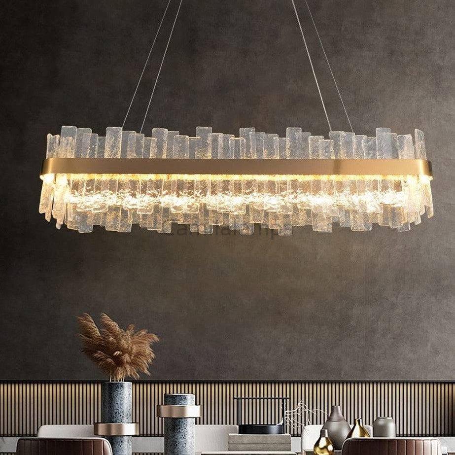 Magnus Rectangular Dining Room Chandelier - Camilalamps - CAM1730