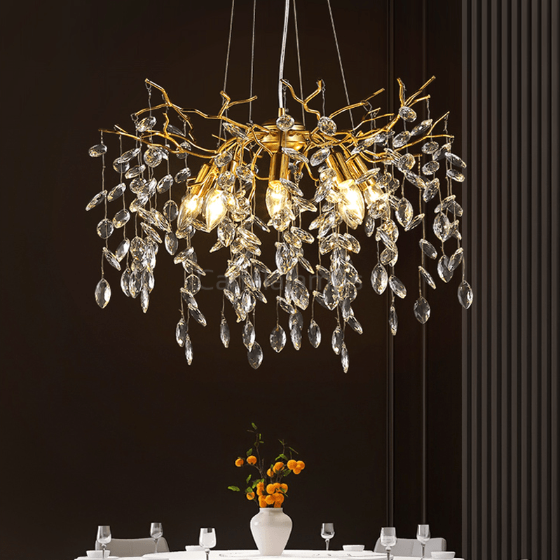 Postmodern Creative Crystal Branch Chandelier - Camilalamps - ILM0593