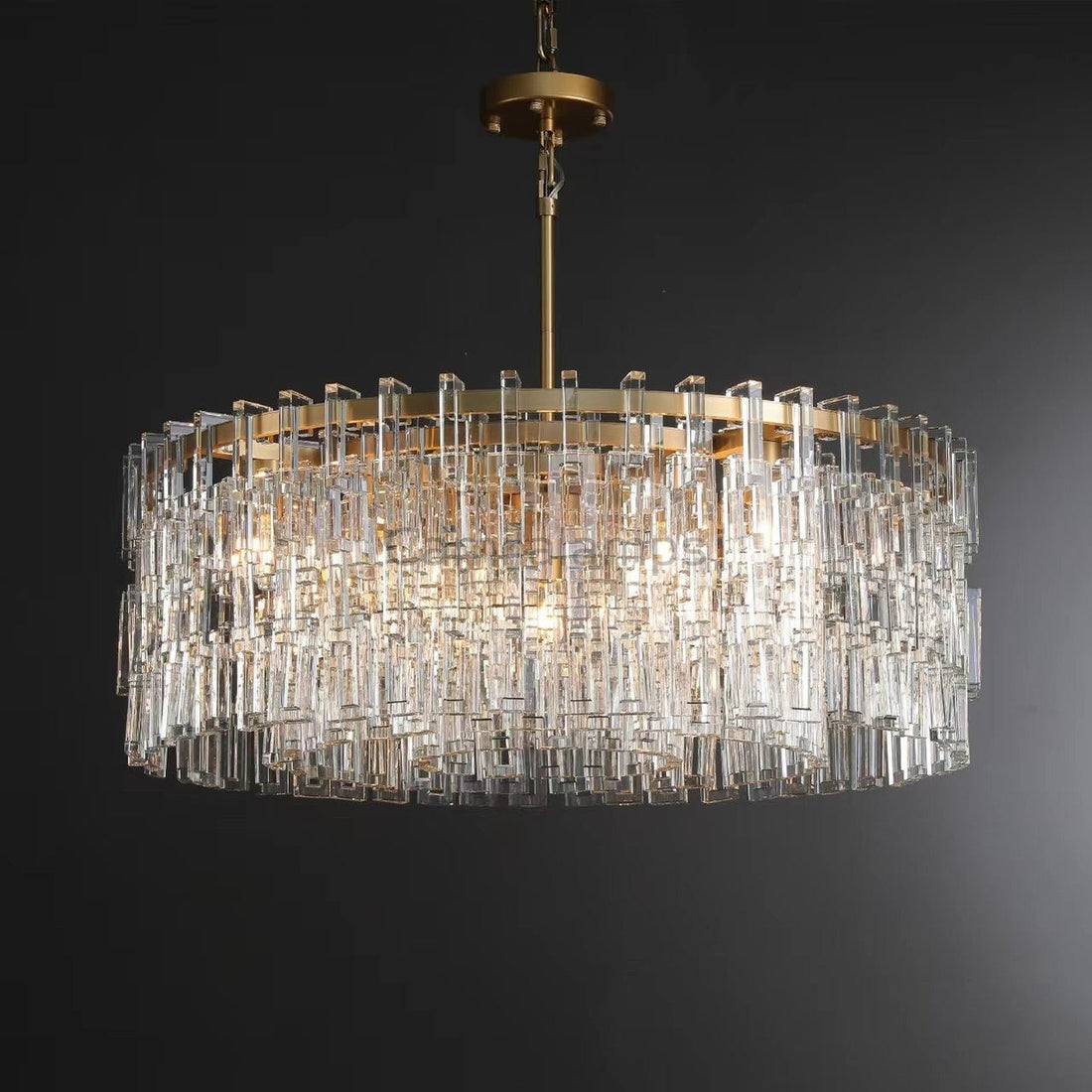 Marigan Elegant Round K9 Crystal Chandelier 36", 48", 60" - Camilalamps - CAM1010