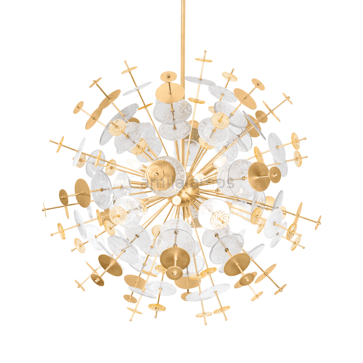 Gleason Clear Functional Design Chandelier - Camilalamps - 371 - 29 - VGL