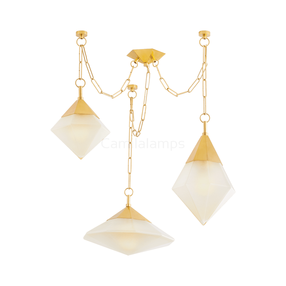 Angelique Clear Functional Design Chandelier - Camilalamps - 383 - 58 - VPB