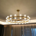 Arcachon Crystal Round Chandelier 36