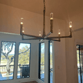 Avarital Forged Round Chandelier 36