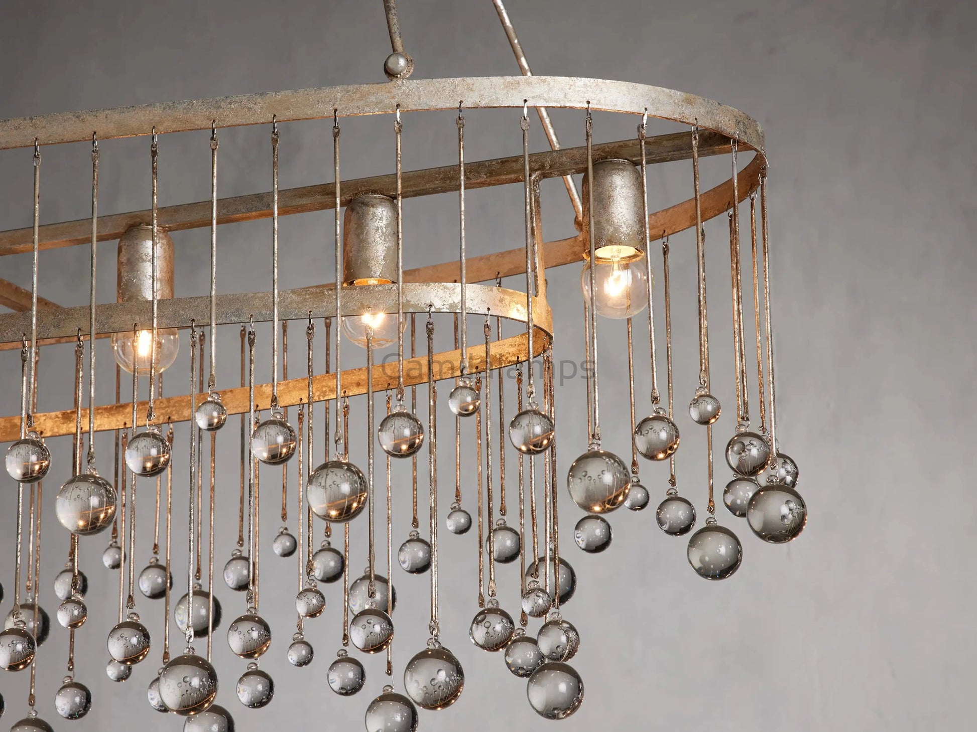 Aubrey 7 Light Oval Chandelier - Camilalamps - CA - 636H423