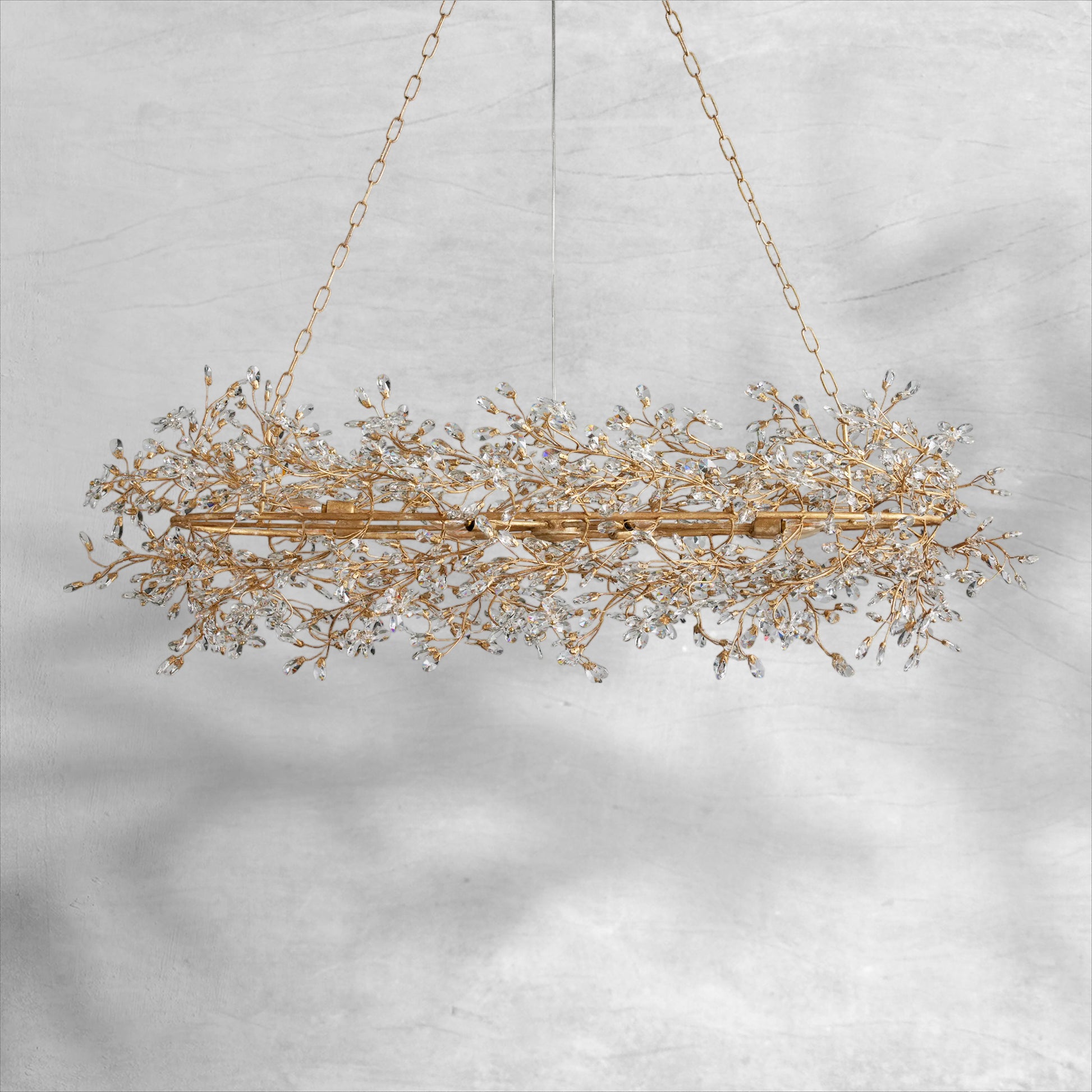 Fiore Oval Chandelier 62''74'' - Camilalamps - CA - 636H721