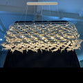 Porcelain Fish Shape Dining Table Chandelier - Camilalamps - CA - X - 14507