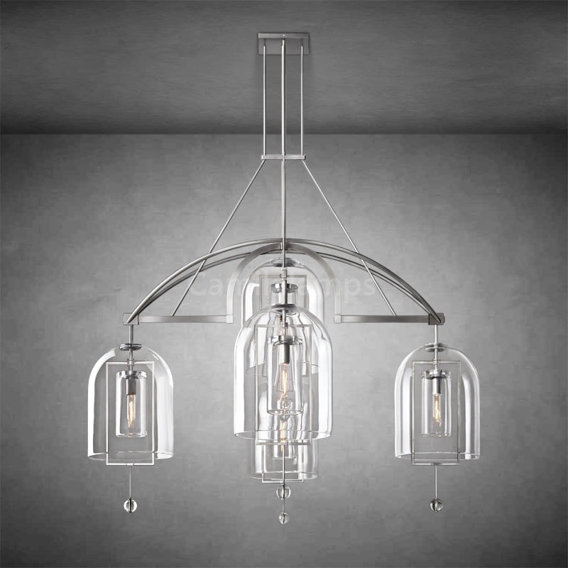 Fulcrun Round Chandelier 73" 5 - Lights - Camilalamps - CAA - 1Z0190