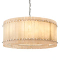 Marcus Alabaster Round Chandelier - Camilalamps - CA - RH - CH - 2552646