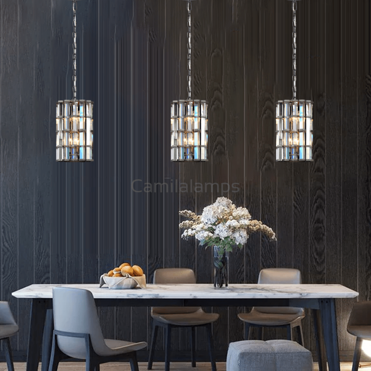 Alobee Cylindrical Pendant - Camilalamps - CA - LI2024 - C5759